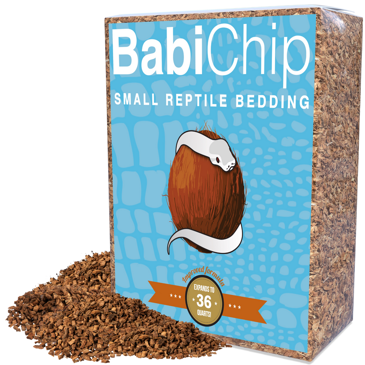 BabiChip Premium Small Sized Coconut Chips; Bagged